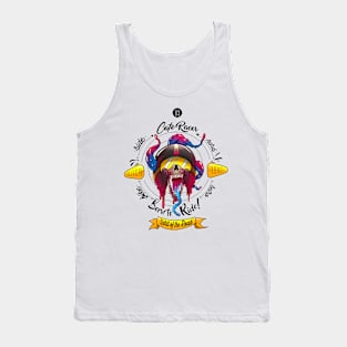 Cafe racer helmet Tank Top